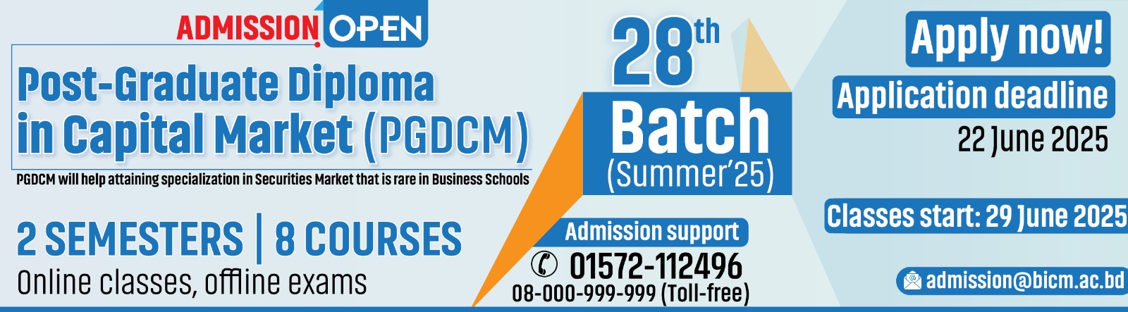PGDCM 28th Batch (Summer-2025)